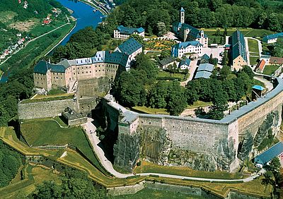Festung Königstein in der Sächsischen Schweiz