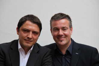Seran Bahtijari und Lukas Rüger